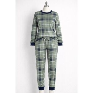 Cuddl Duds Bliss Knit Crew Neck & Jogger PJ Set [S]